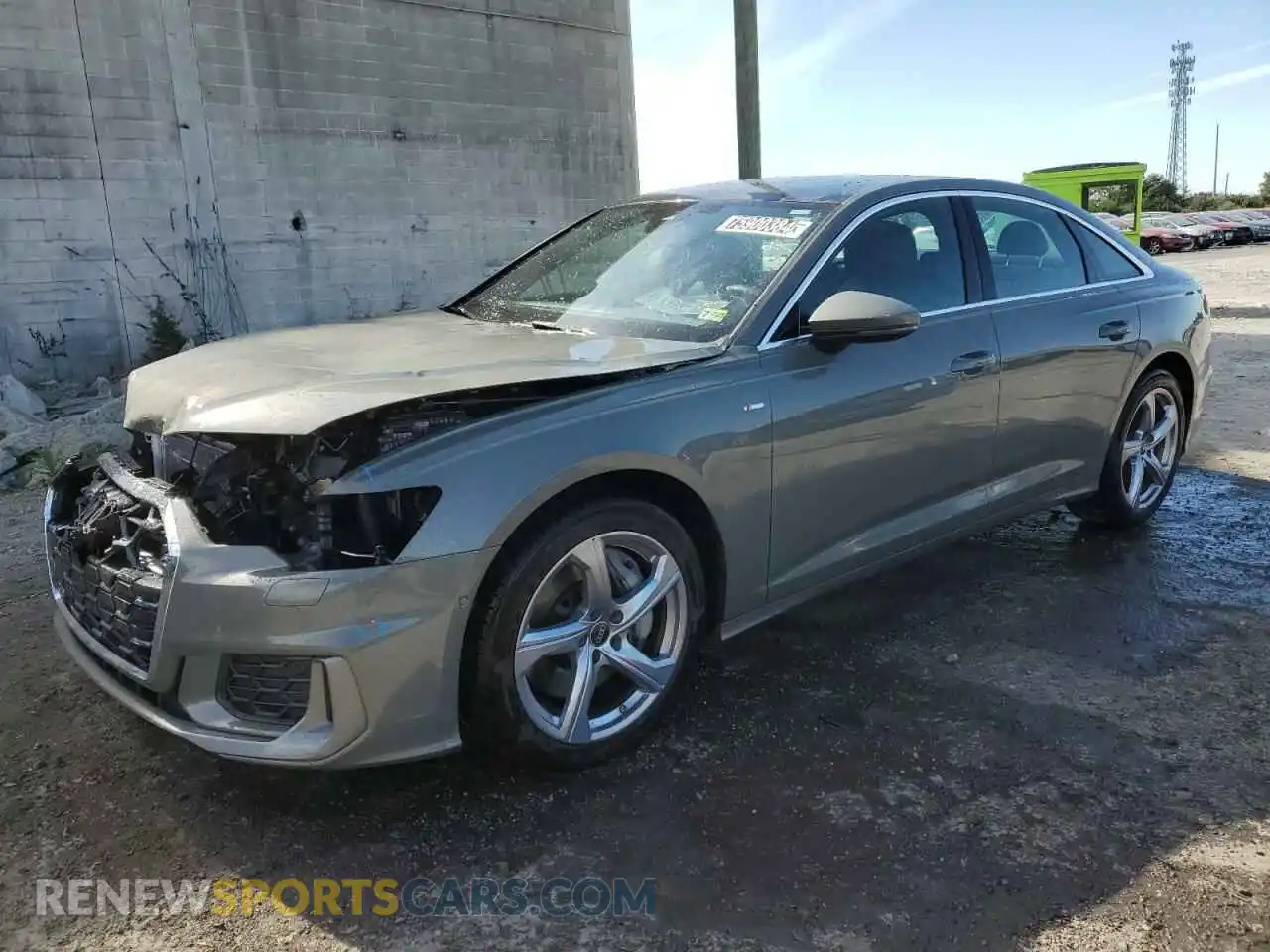 1 Photograph of a damaged car WAUL2BF27RN057269 AUDI A6 2024