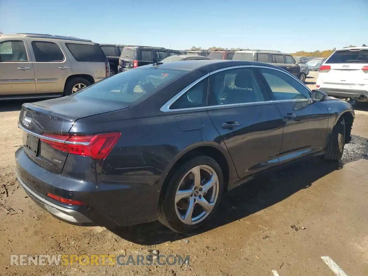 3 Photograph of a damaged car WAUM2BF23RN054583 AUDI A6 2024