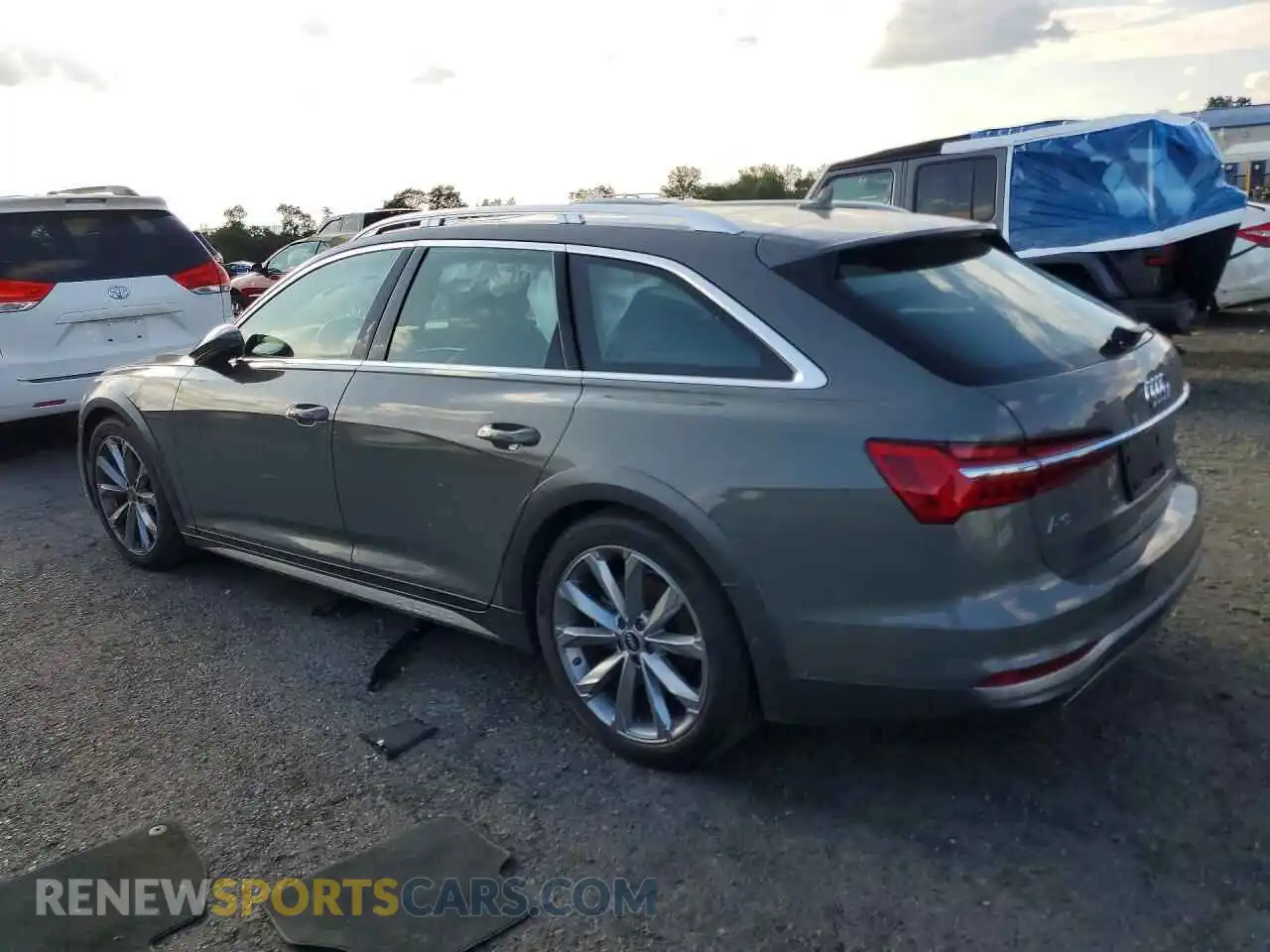 2 Photograph of a damaged car WAU92BF22SN035177 AUDI A6 2025