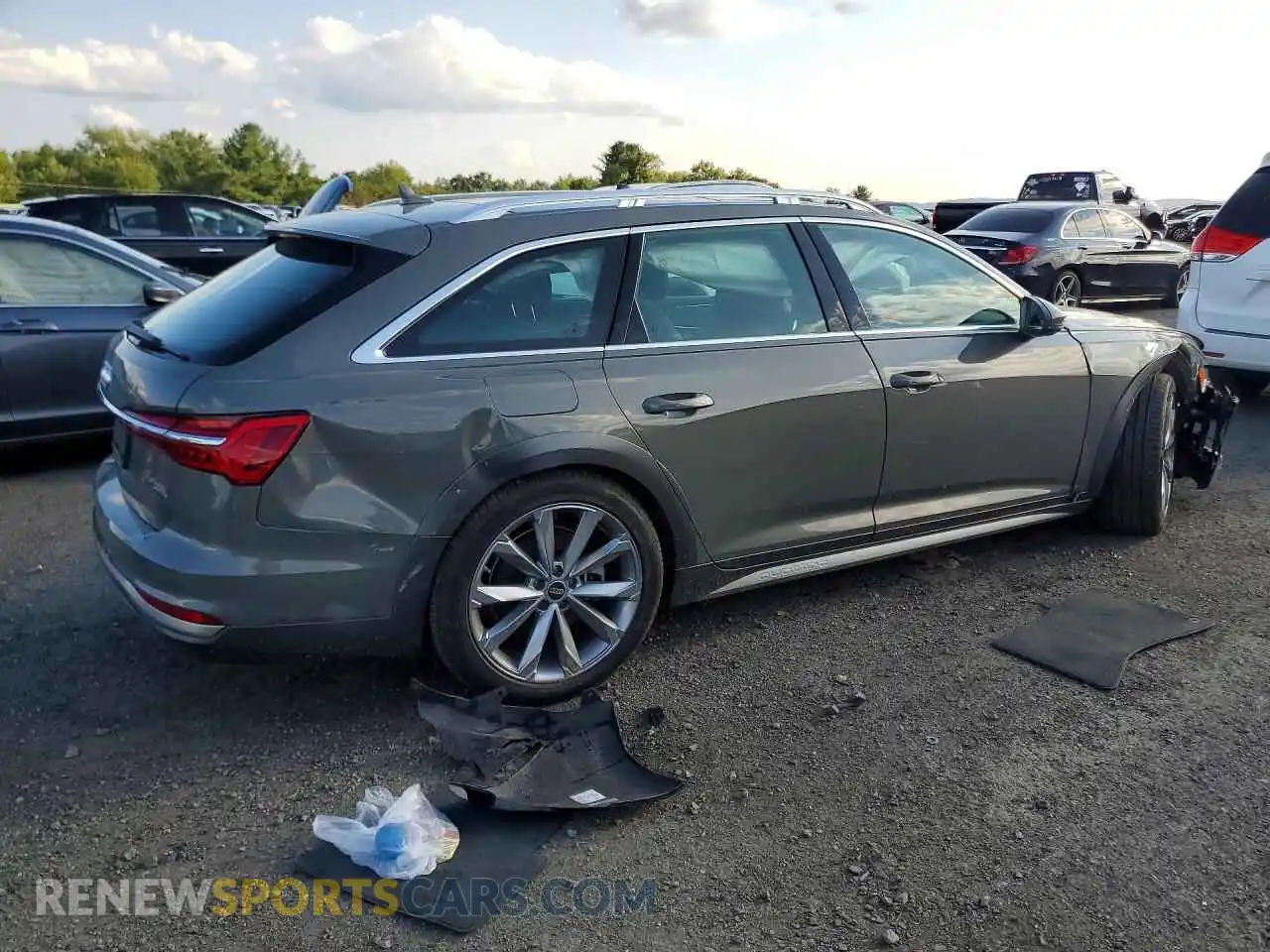 3 Photograph of a damaged car WAU92BF22SN035177 AUDI A6 2025