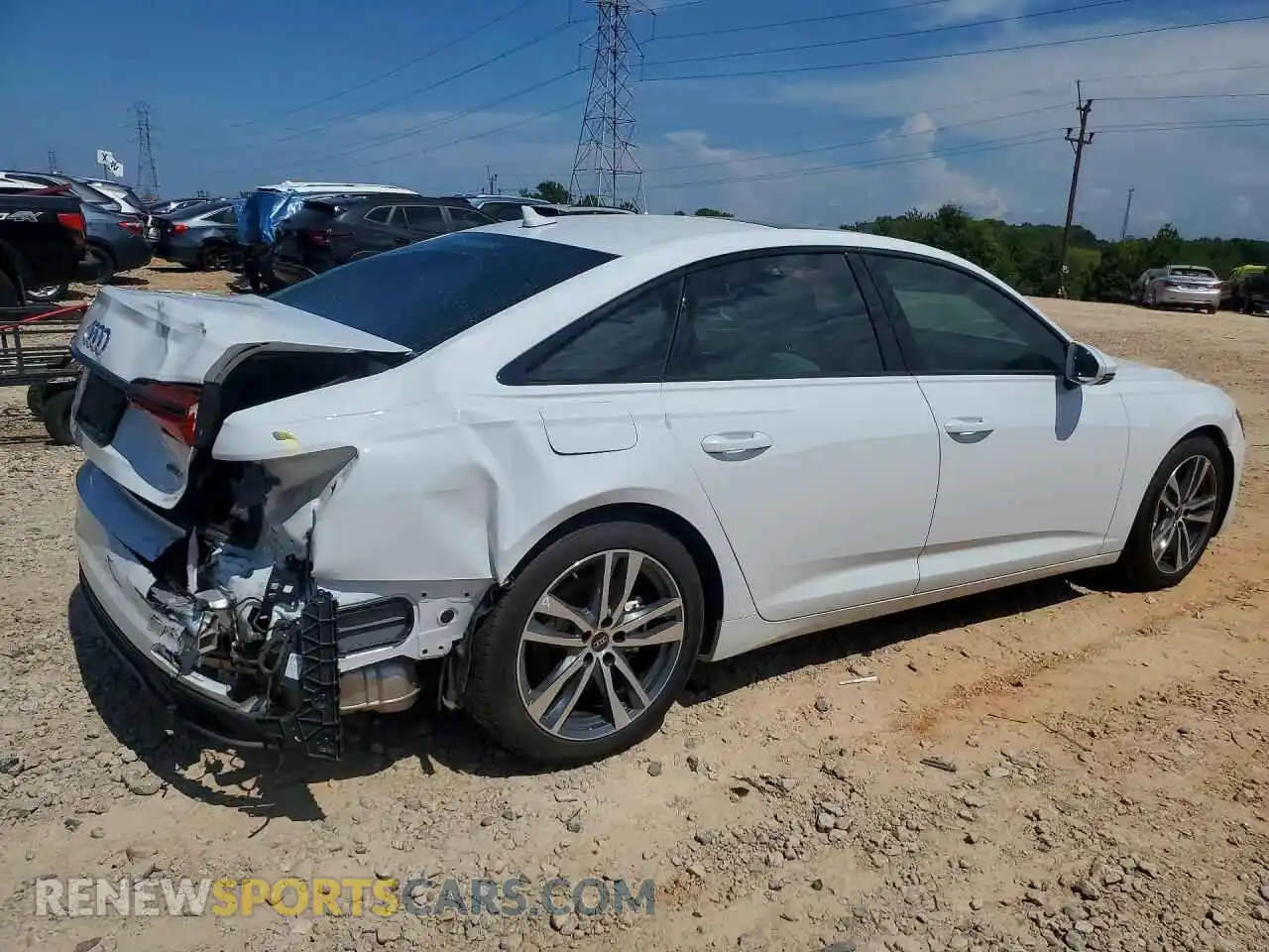 3 Photograph of a damaged car WAUD3BF29SN014897 AUDI A6 2025