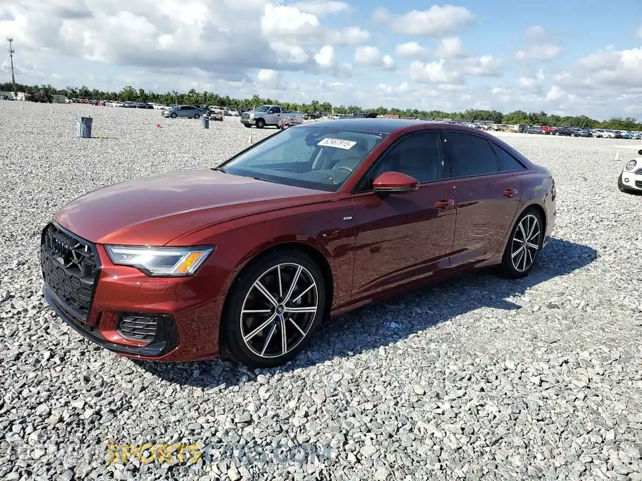 1 Photograph of a damaged car WAUL2BF21SN001852 AUDI A6 2025