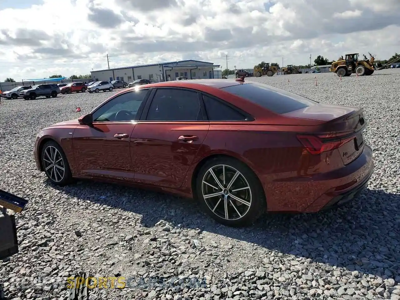 2 Photograph of a damaged car WAUL2BF21SN001852 AUDI A6 2025