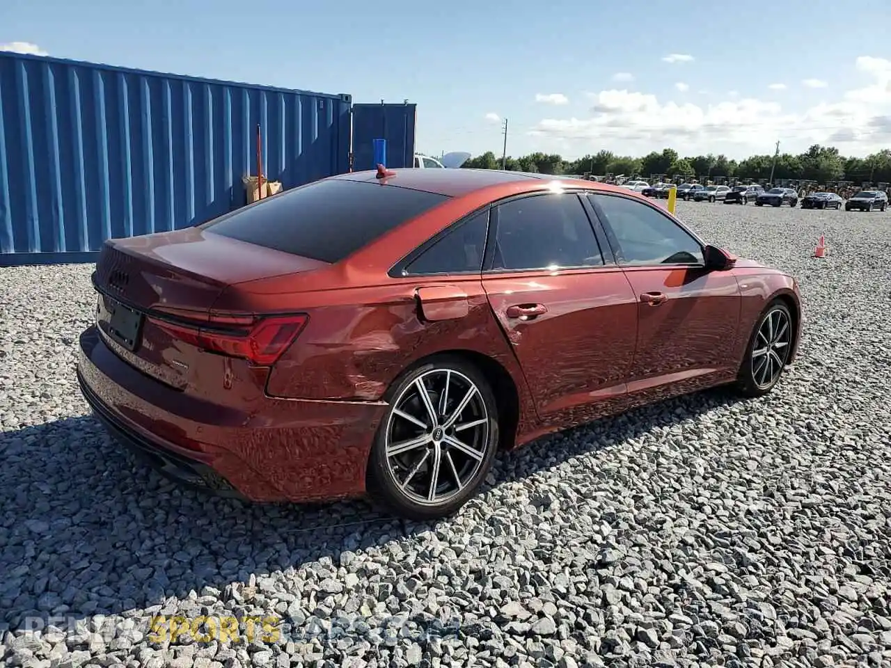 3 Photograph of a damaged car WAUL2BF21SN001852 AUDI A6 2025