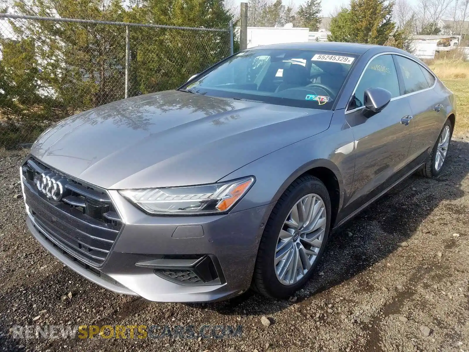 2 Photograph of a damaged car WAUR2AF20KN054188 AUDI A7 2019