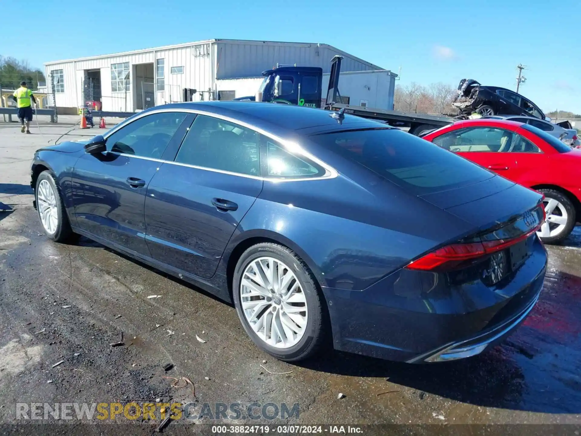 3 fotografías del automóvil dañado WAUR2AF21KN053129 AUDI A7 2019