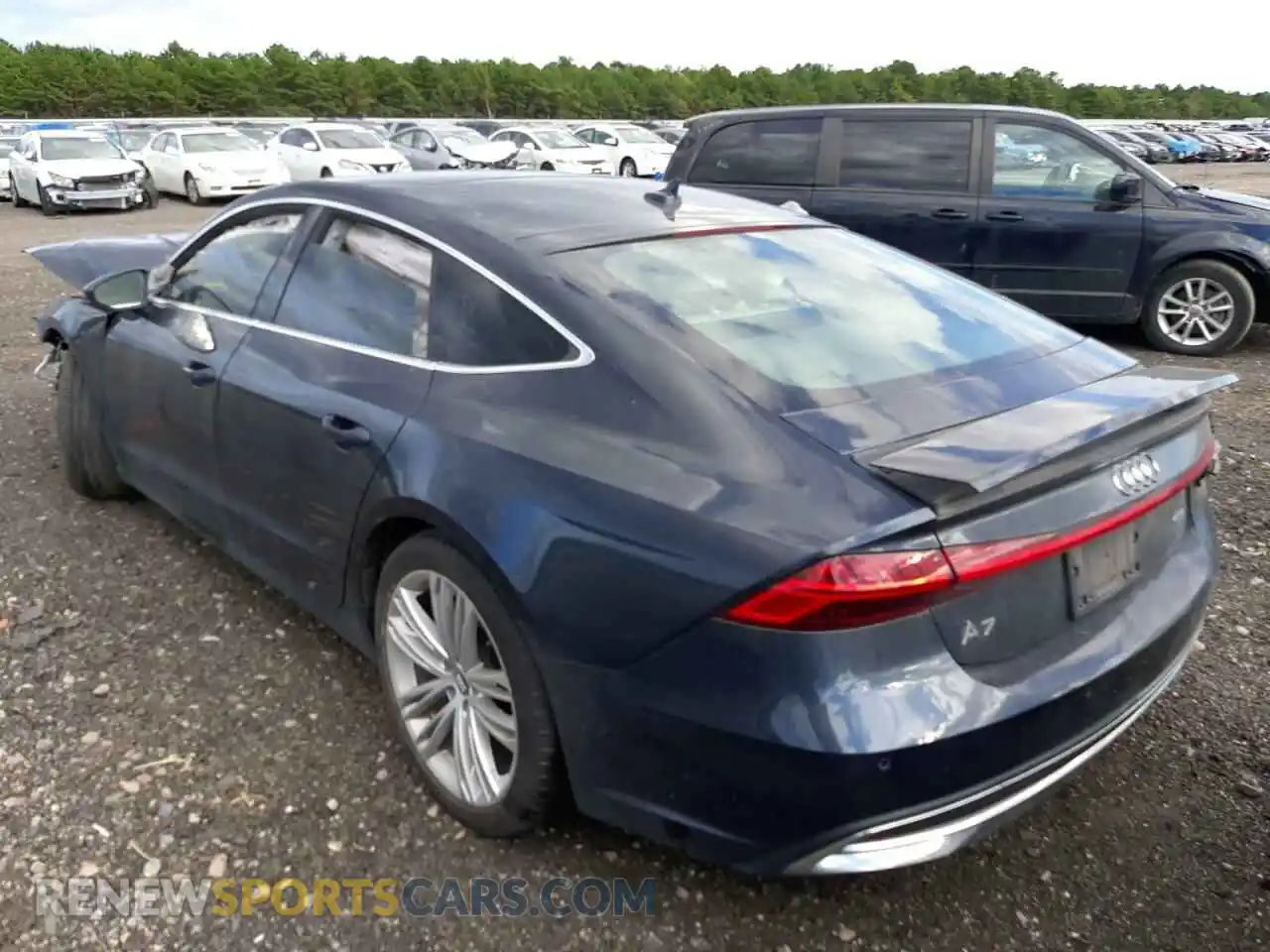 3 Фотография поврежденного автомобиля WAUR2AF27KN053913 AUDI A7 2019
