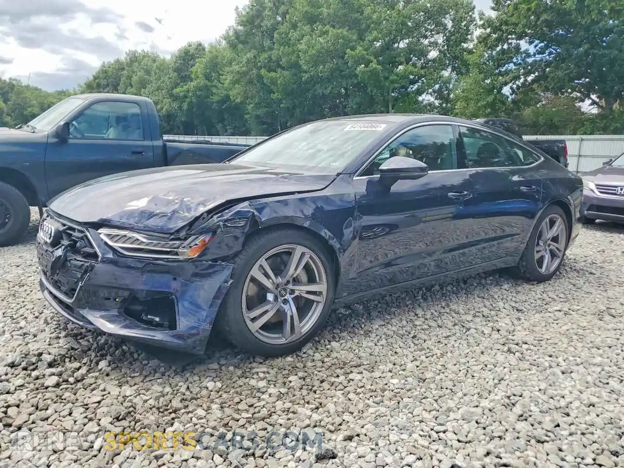 1 Photograph of a damaged car WAUR2BF28SN000207 AUDI A7 2025