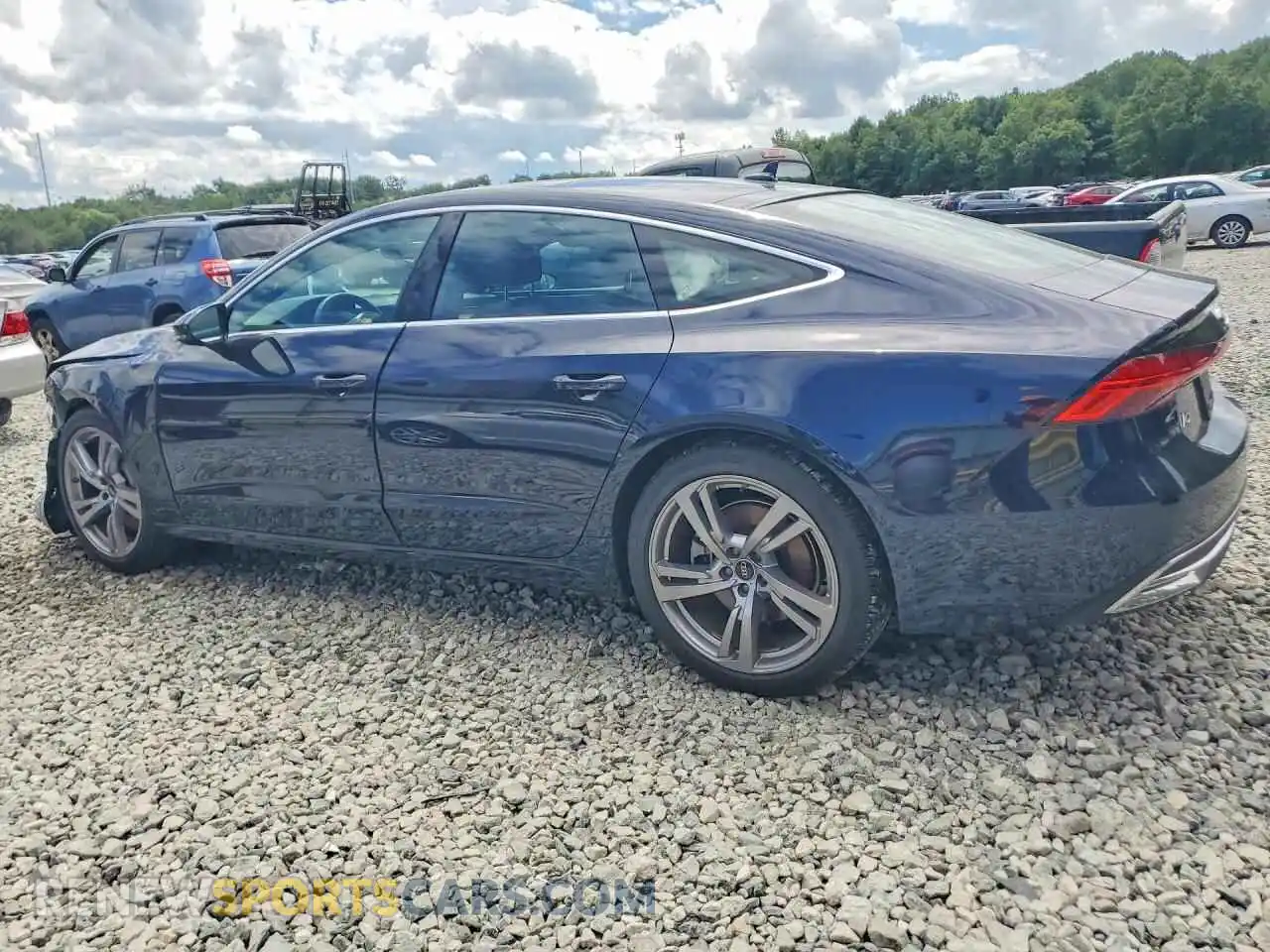 2 Photograph of a damaged car WAUR2BF28SN000207 AUDI A7 2025