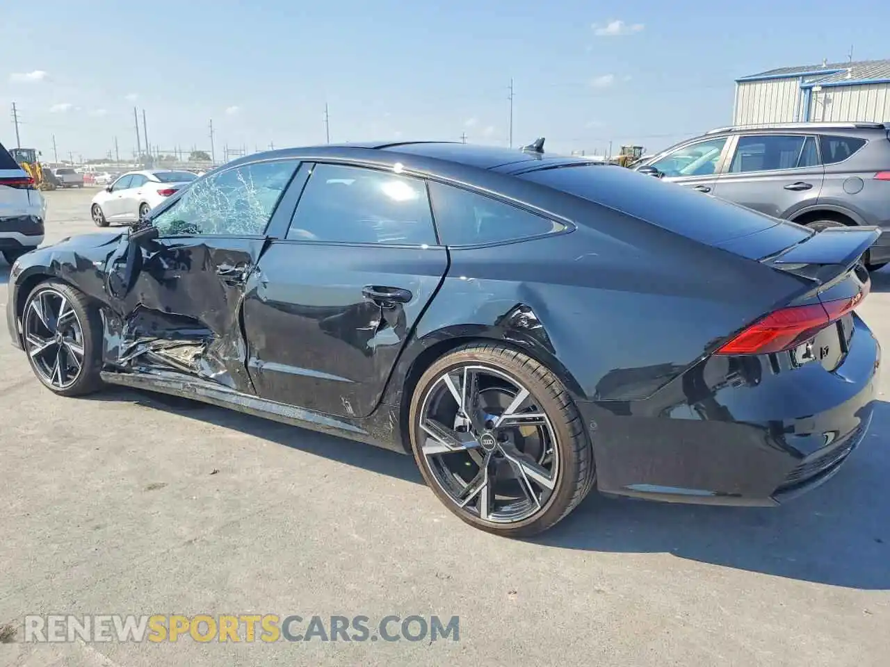 2 Photograph of a damaged car WAUV2BF26SN023533 AUDI A7 2025