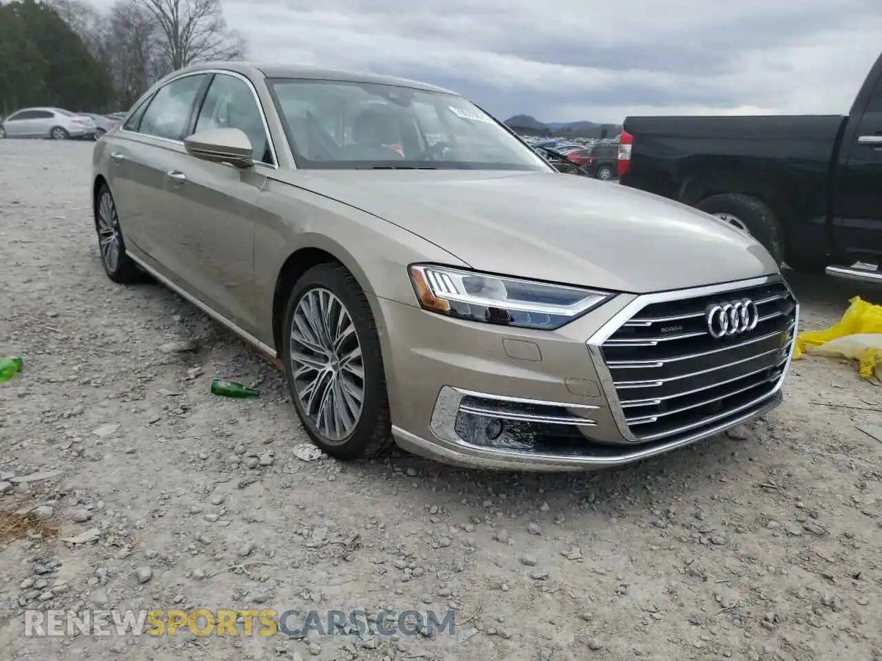 1 fotografías del automóvil dañado WAU8DAF89KN018025 AUDI A8 2019