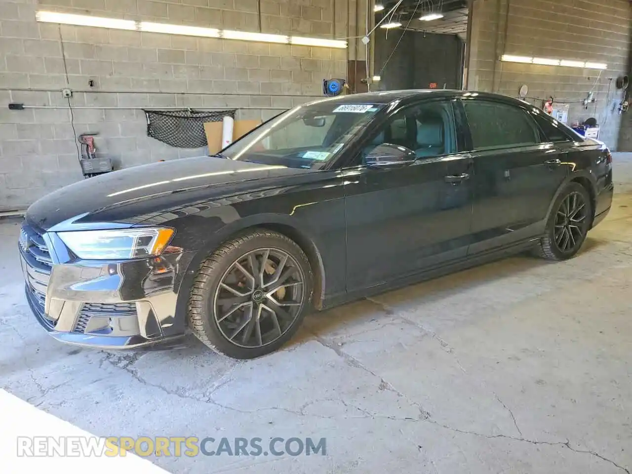 1 fotografías del automóvil dañado WAU8DAF82MN017589 AUDI A8 2021