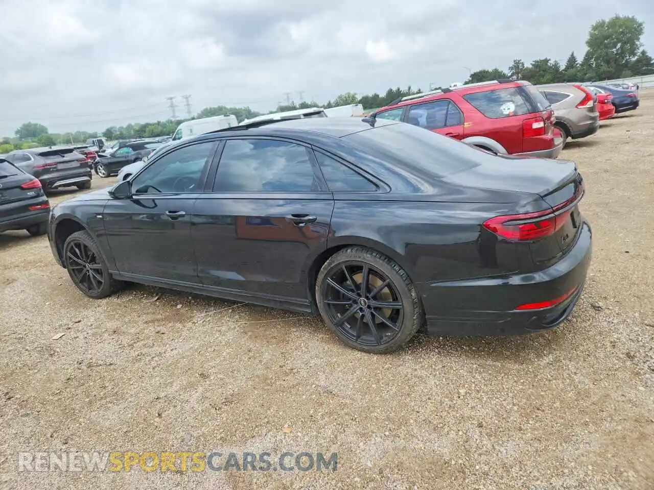 2 Photograph of a damaged car WAULDAF88NN009122 AUDI A8 2022