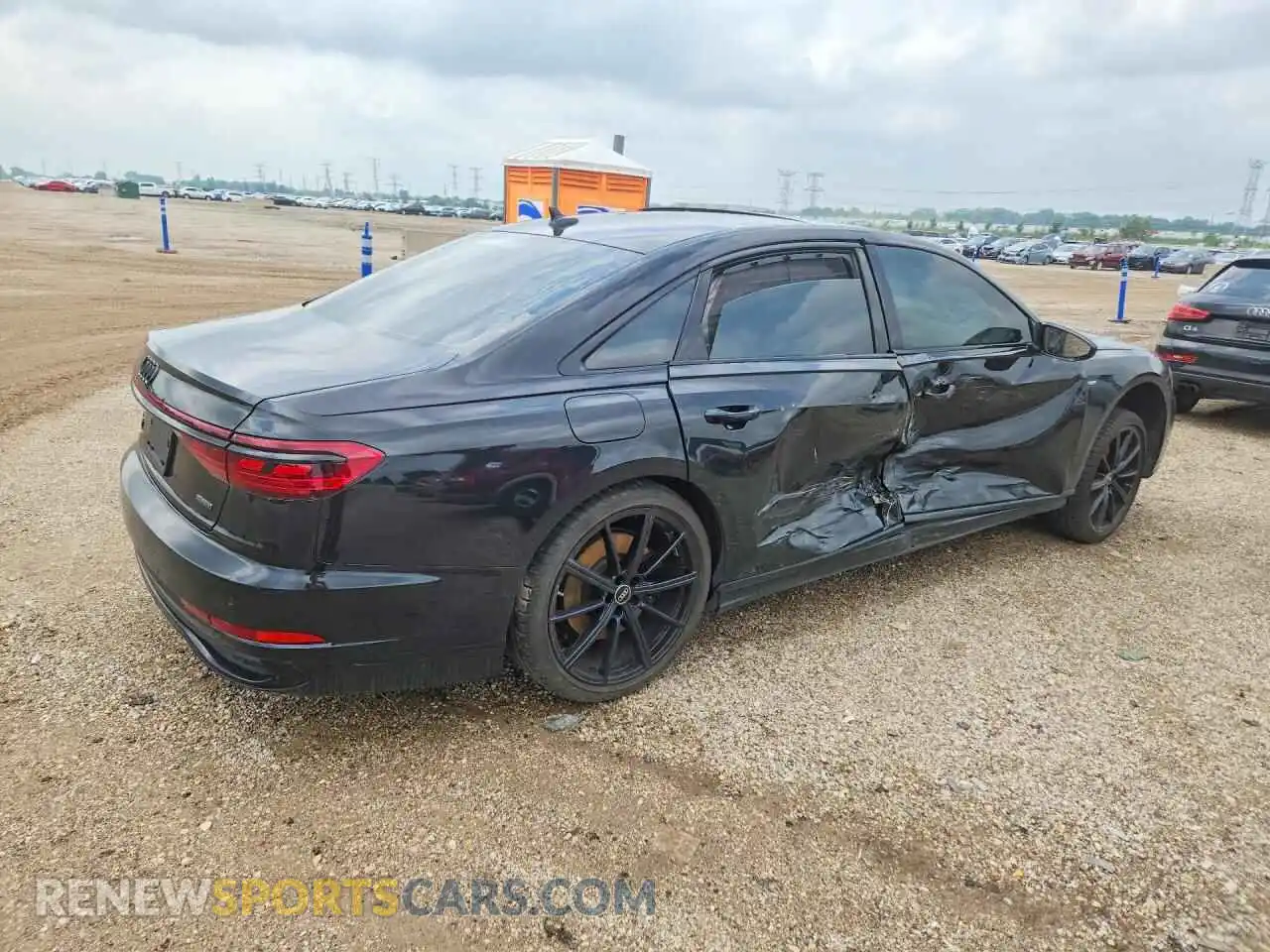 3 Photograph of a damaged car WAULDAF88NN009122 AUDI A8 2022