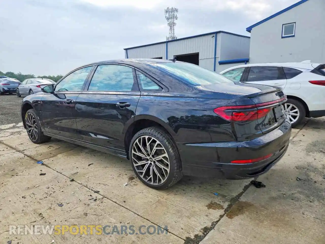 2 Photograph of a damaged car WAULDAF80PN012471 AUDI A8 2023