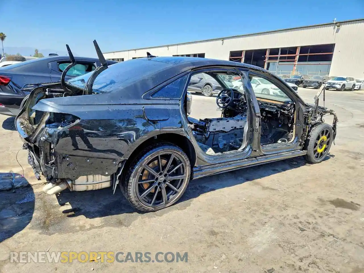 3 Photograph of a damaged car WAULDAF82RN003984 AUDI A8 2024