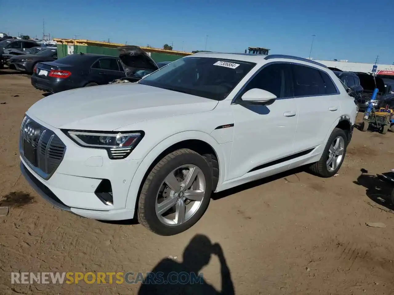 1 Photograph of a damaged car WA1LAAGE0KB021496 AUDI E-TRON 2019