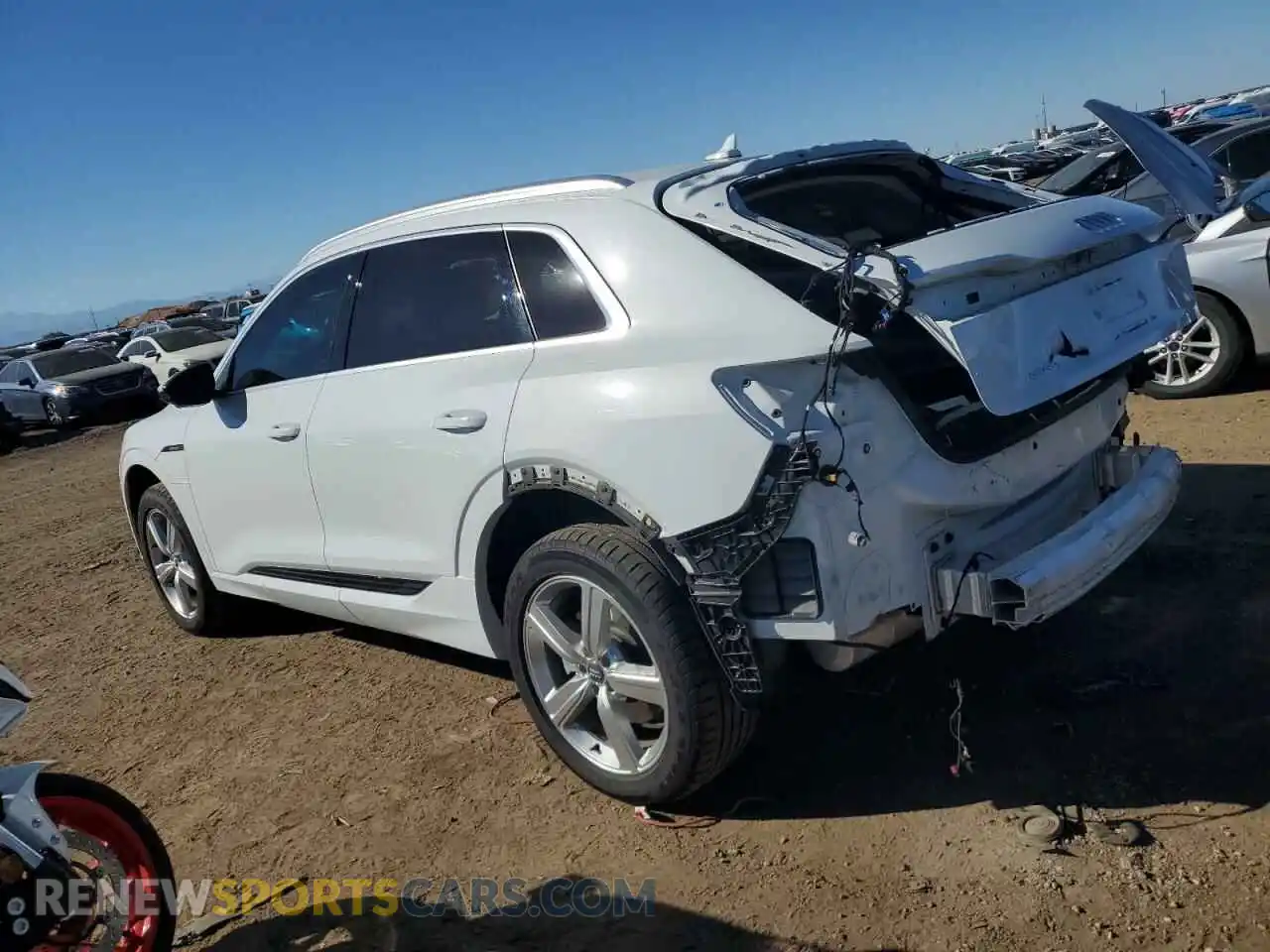 2 Photograph of a damaged car WA1LAAGE0KB021496 AUDI E-TRON 2019