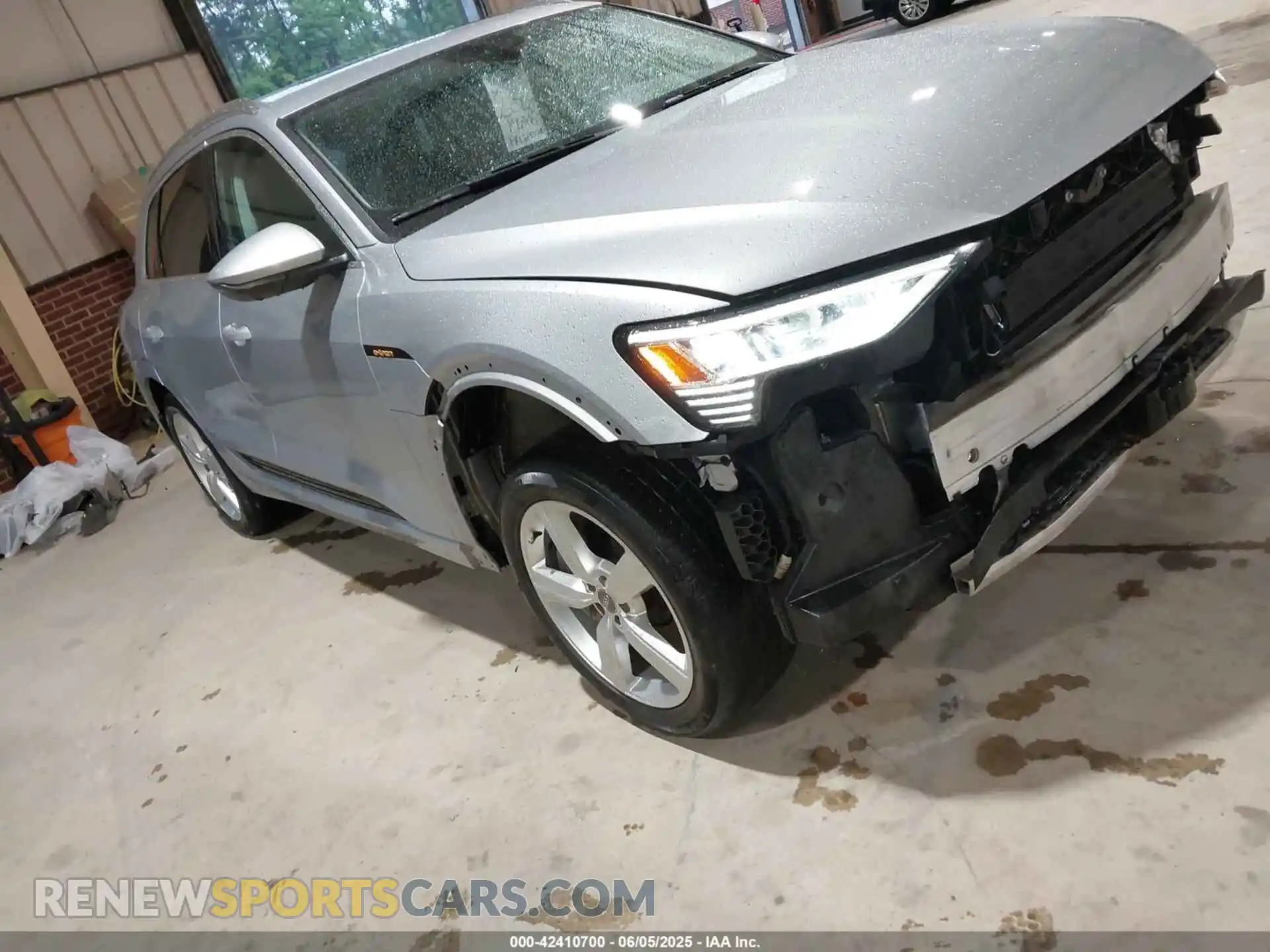 1 fotografías del automóvil dañado WA1LAAGE2KB009527 AUDI E-TRON 2019