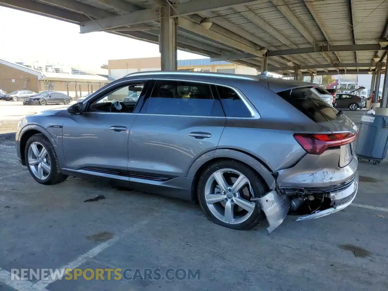 2 Photograph of a damaged car WA1LAAGE2KB009835 AUDI E-TRON 2019