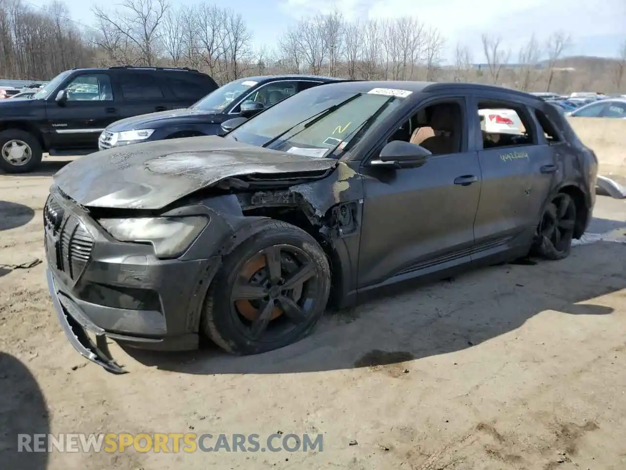 1 Photograph of a damaged car WA1LAAGE2KB013285 AUDI E-TRON 2019