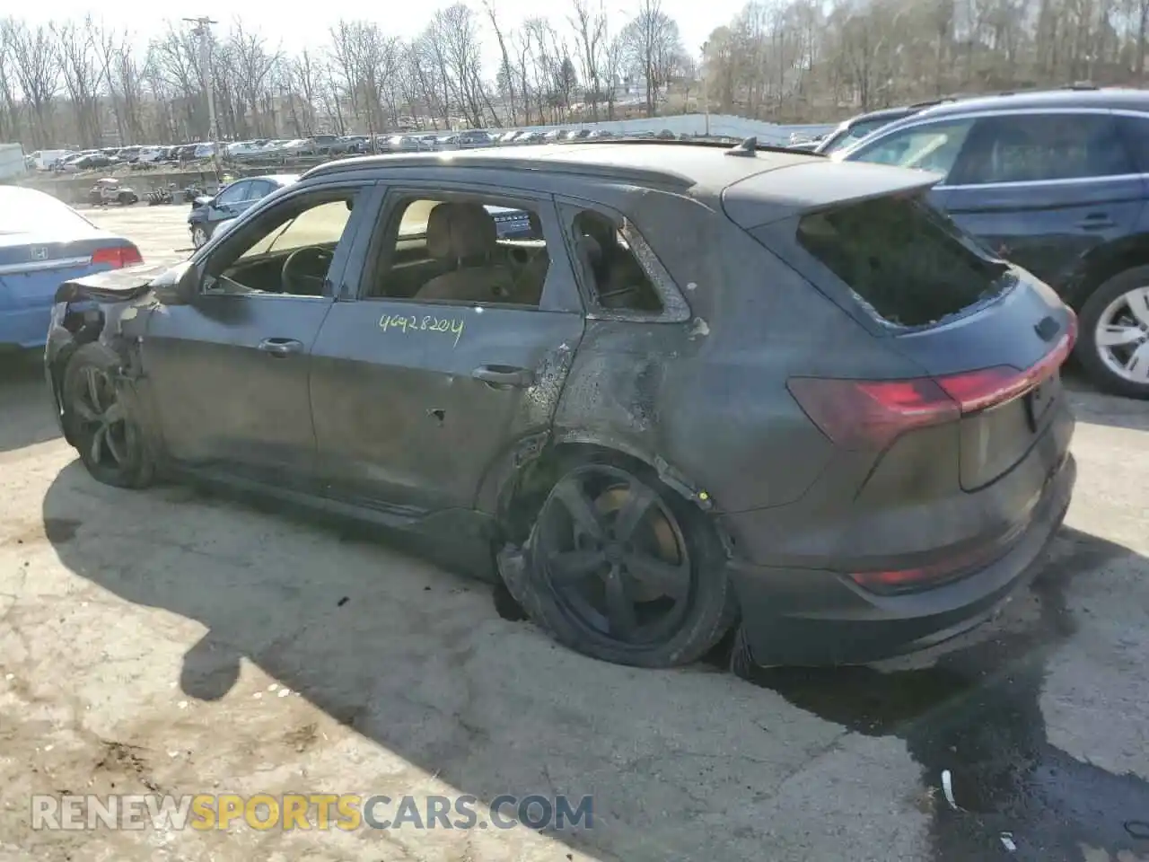 2 Photograph of a damaged car WA1LAAGE2KB013285 AUDI E-TRON 2019