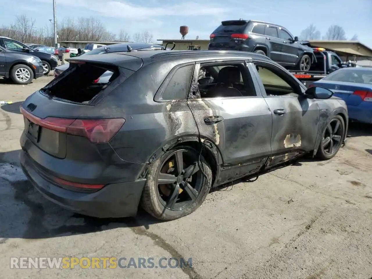 3 Photograph of a damaged car WA1LAAGE2KB013285 AUDI E-TRON 2019