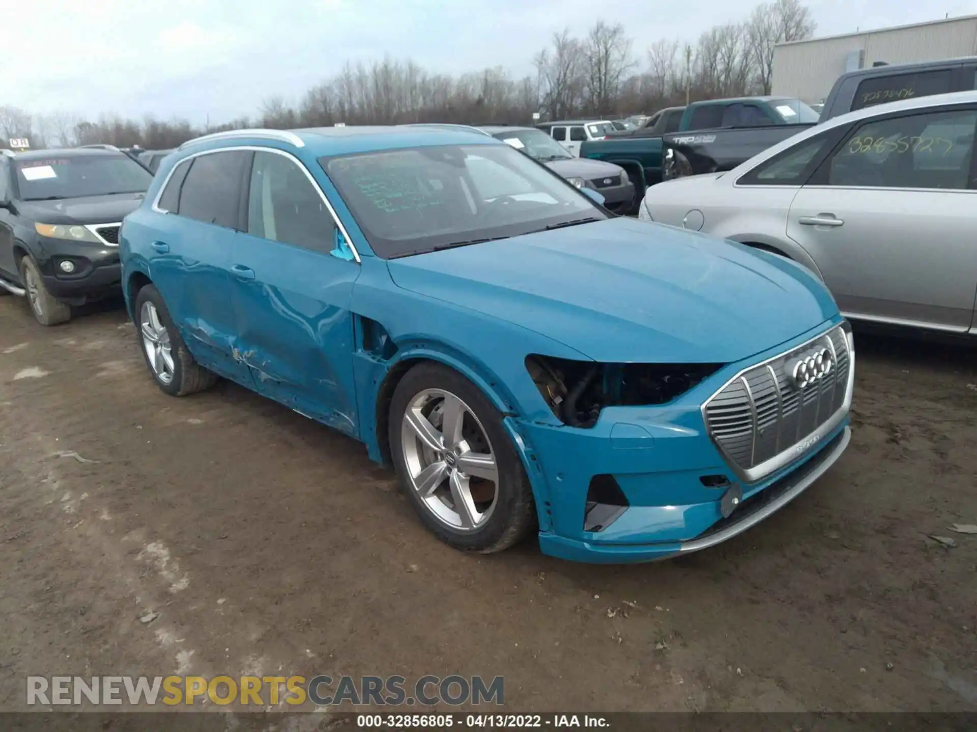 1 Photograph of a damaged car WA1LAAGE3KB009519 AUDI E-TRON 2019