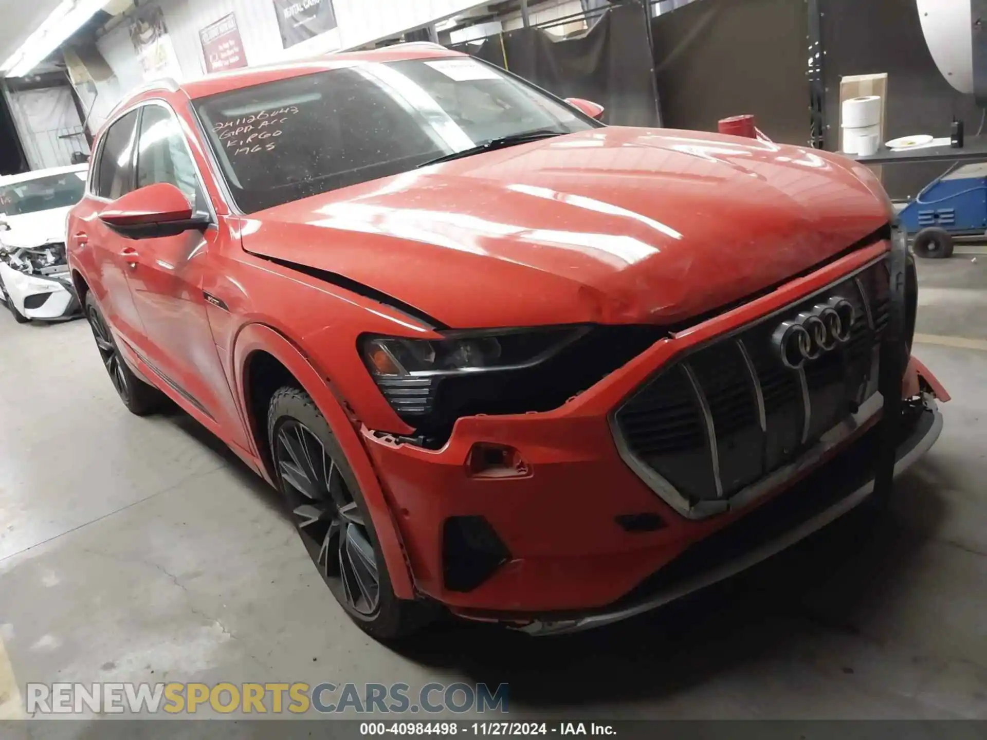 1 Photograph of a damaged car WA1LAAGE3KB011965 AUDI E-TRON 2019