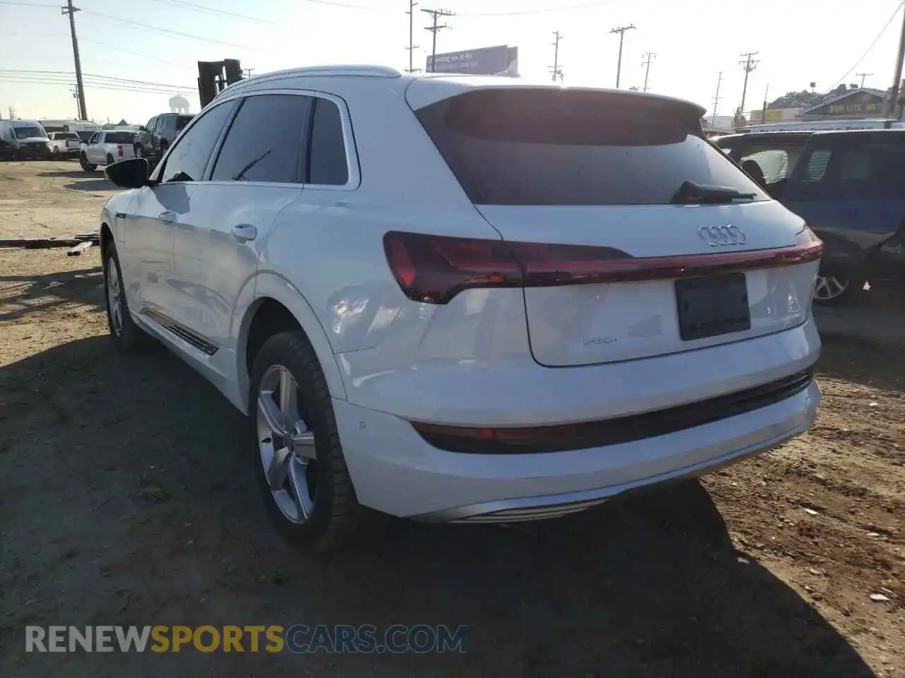 3 Photograph of a damaged car WA1LAAGE3KB022951 AUDI E-TRON 2019