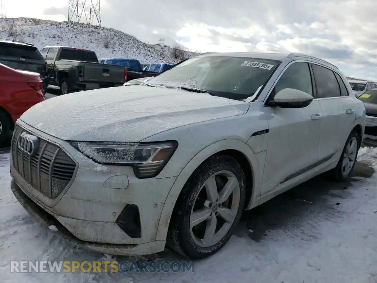 1 Photograph of a damaged car WA1LAAGE5KB008730 AUDI E-TRON 2019