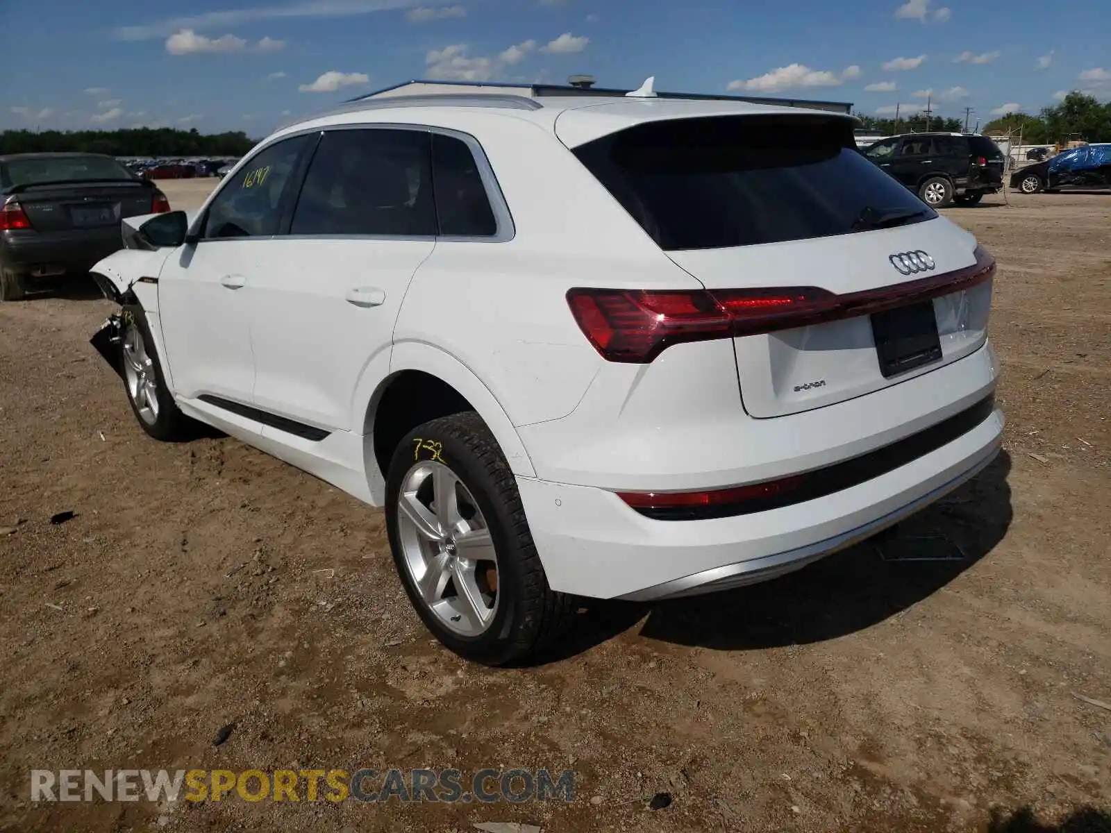 3 Photograph of a damaged car WA1LAAGE7KB011659 AUDI E-TRON 2019