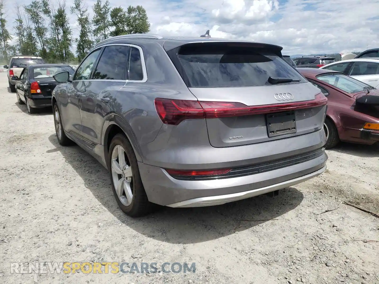 3 Photograph of a damaged car WA1LAAGE9KB011534 AUDI E-TRON 2019