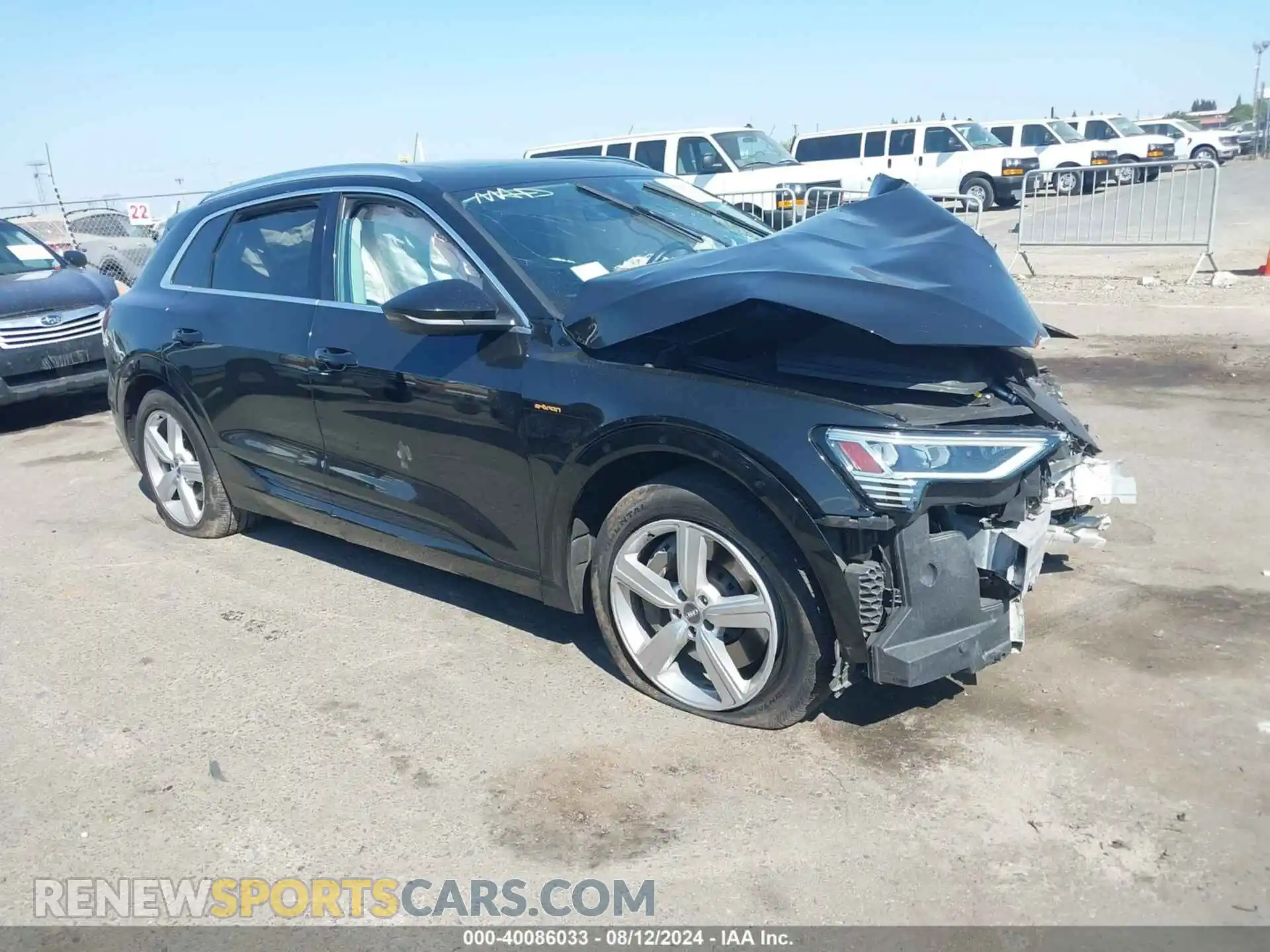 1 Photograph of a damaged car WA1LABGE0KB021763 AUDI E-TRON 2019