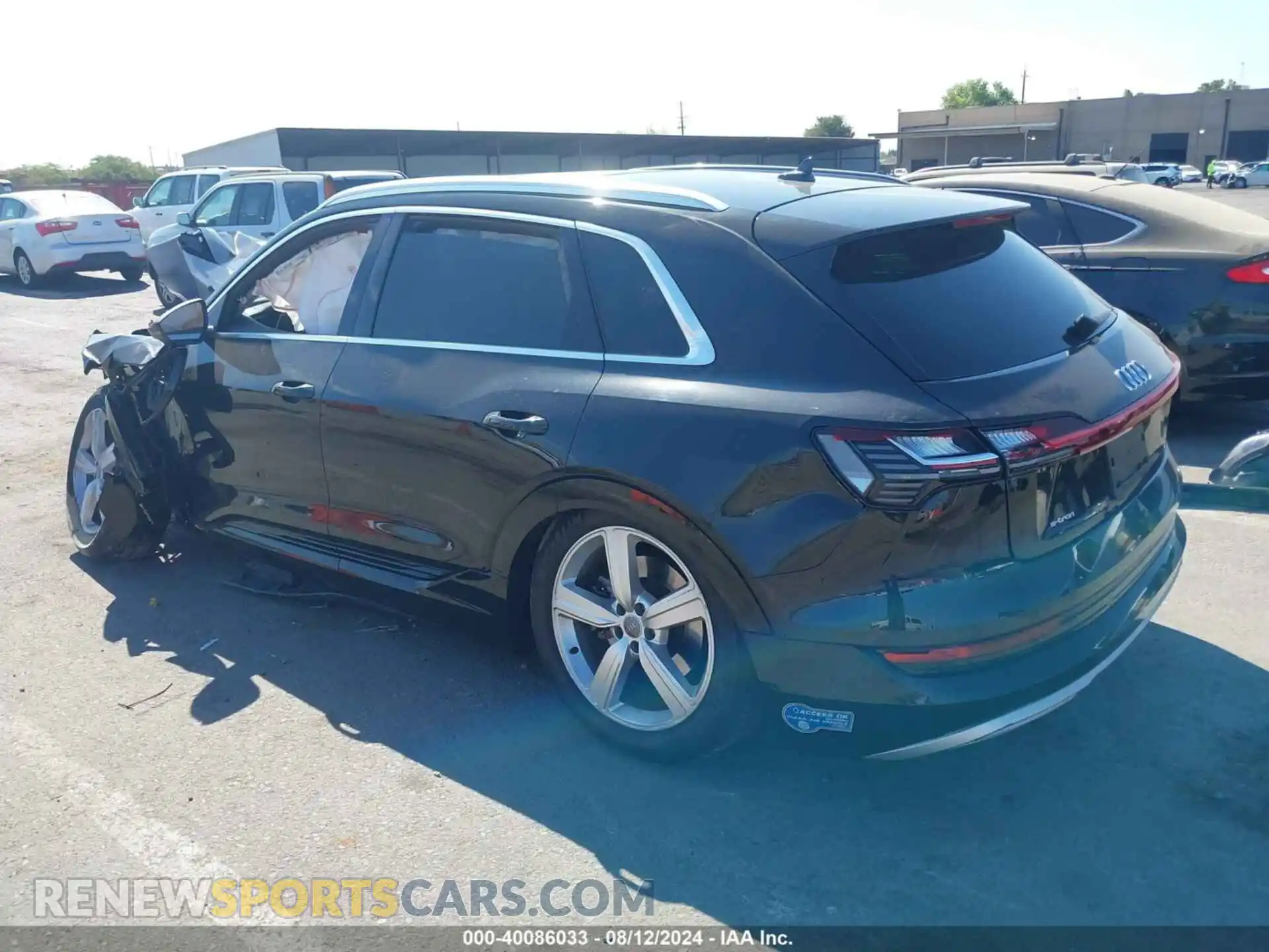 3 Photograph of a damaged car WA1LABGE0KB021763 AUDI E-TRON 2019