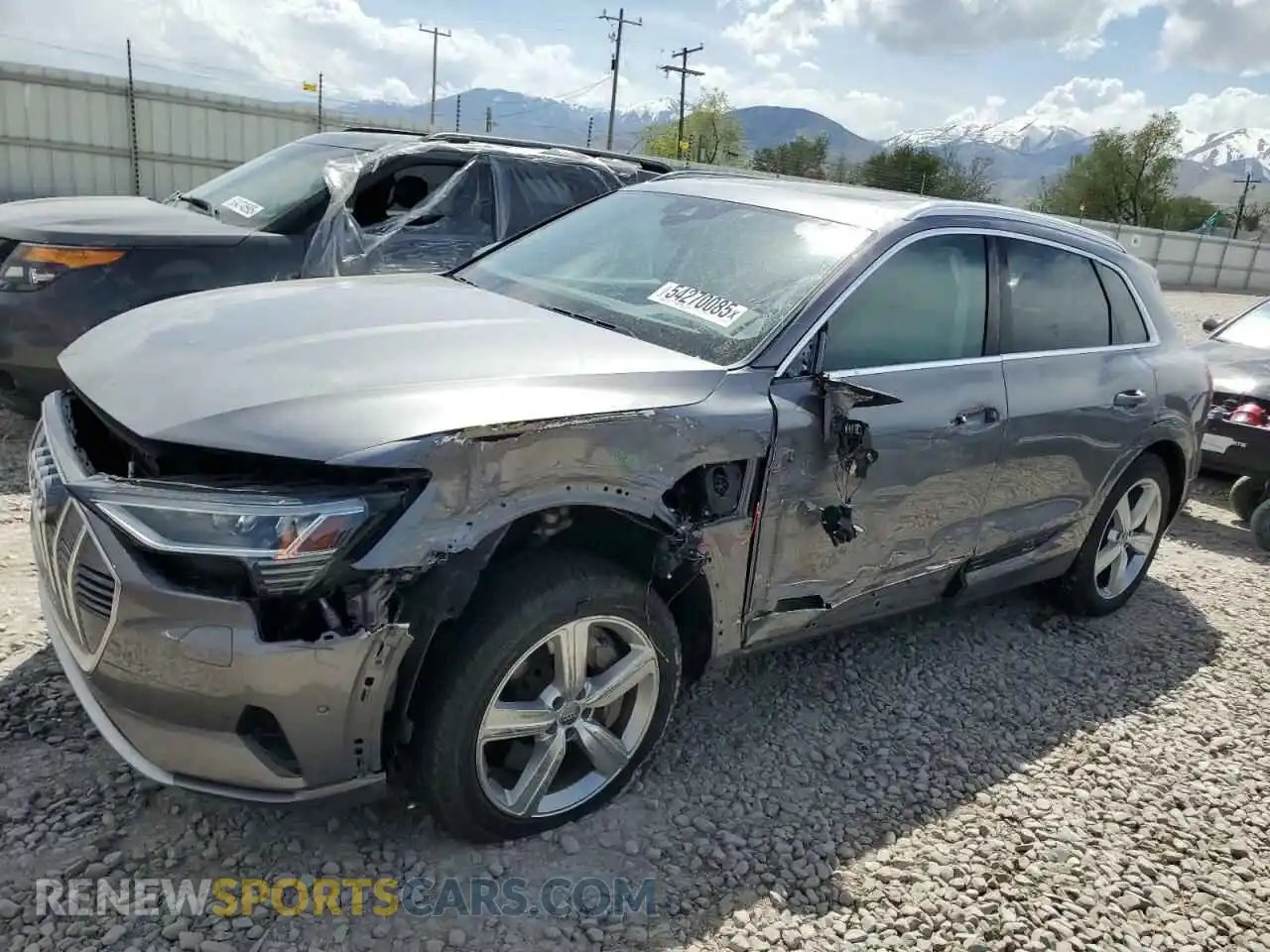 1 Photograph of a damaged car WA1LABGE1KB011825 AUDI E-TRON 2019