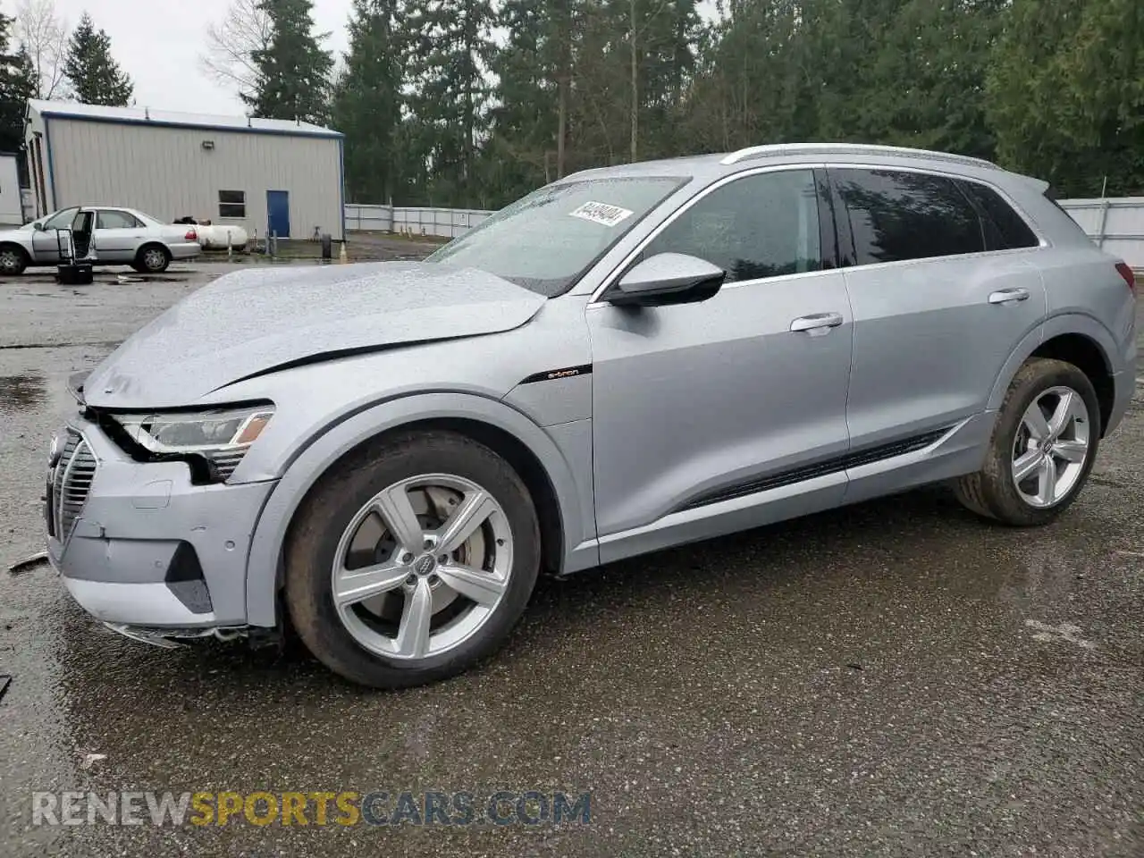 1 Photograph of a damaged car WA1LABGE8KB022207 AUDI E-TRON 2019