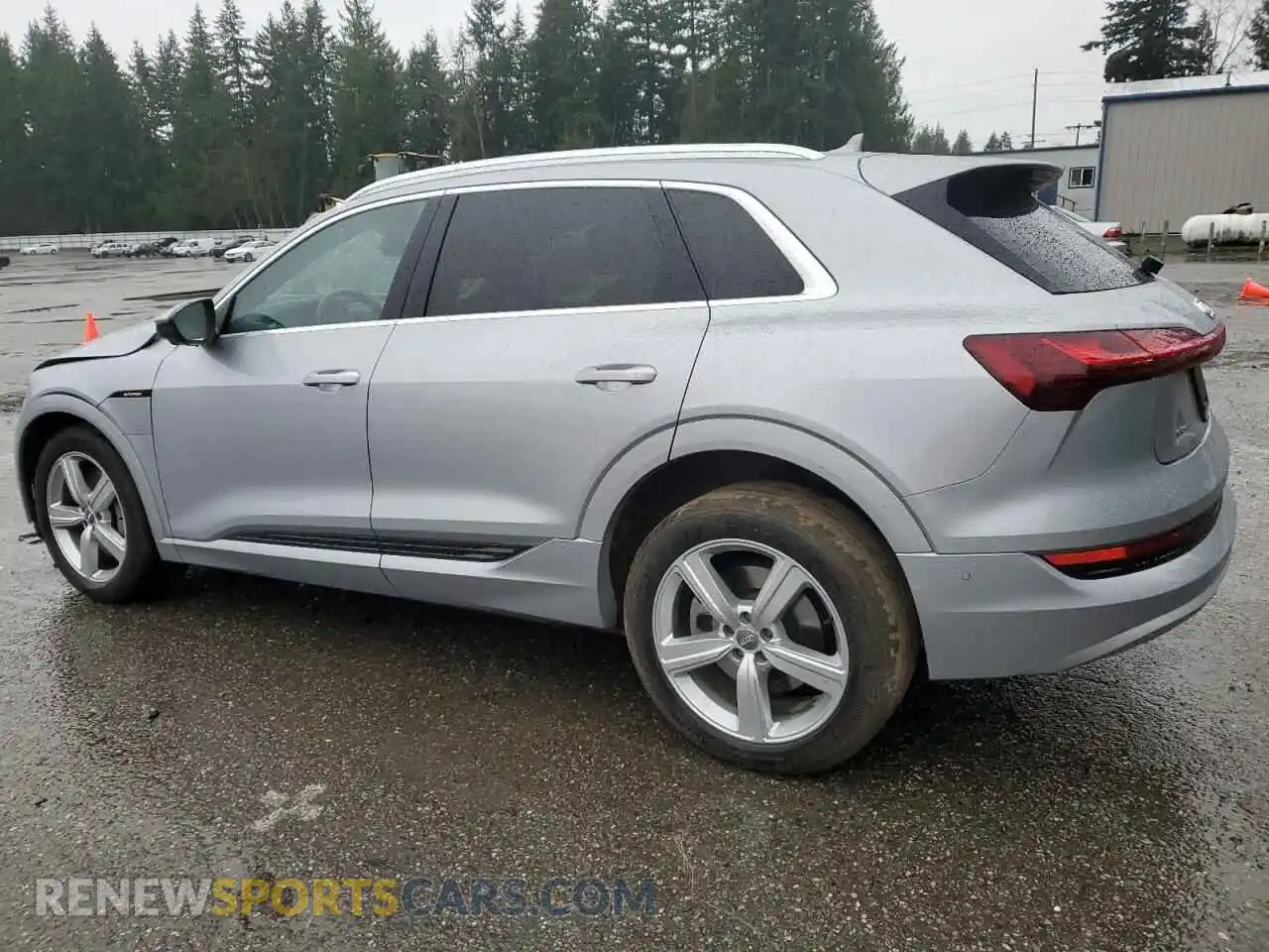 2 Photograph of a damaged car WA1LABGE8KB022207 AUDI E-TRON 2019