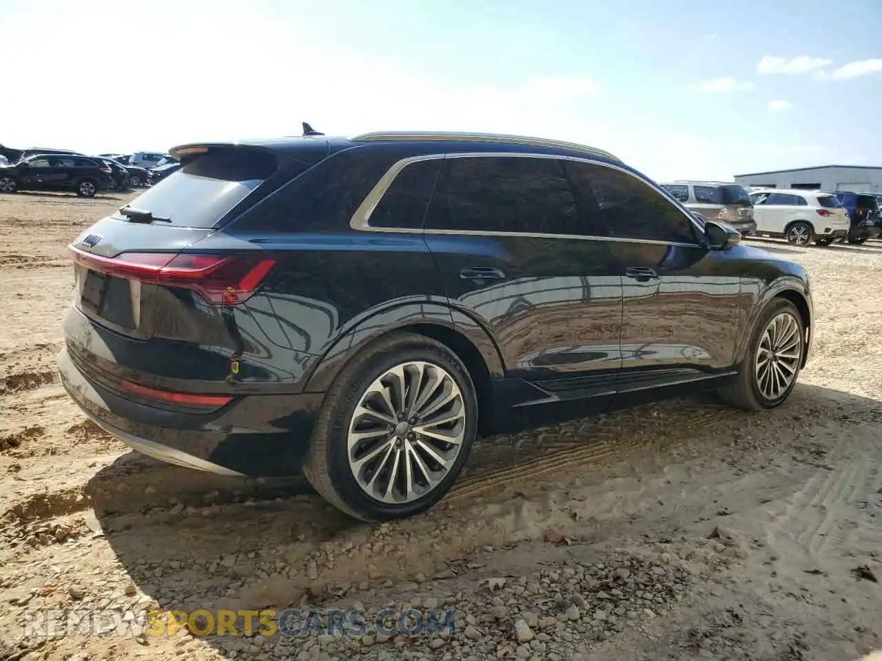 3 Photograph of a damaged car WA1VAAGE1KB009575 AUDI E-TRON 2019
