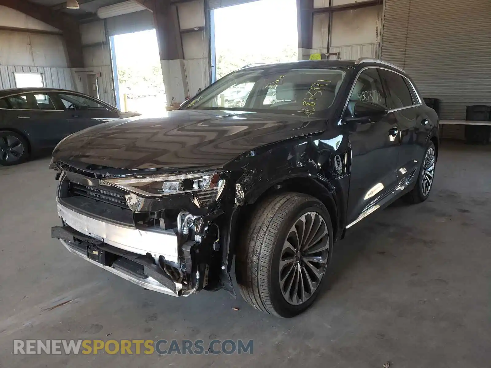 2 Photograph of a damaged car WA1VAAGE1KB017997 AUDI E-TRON 2019