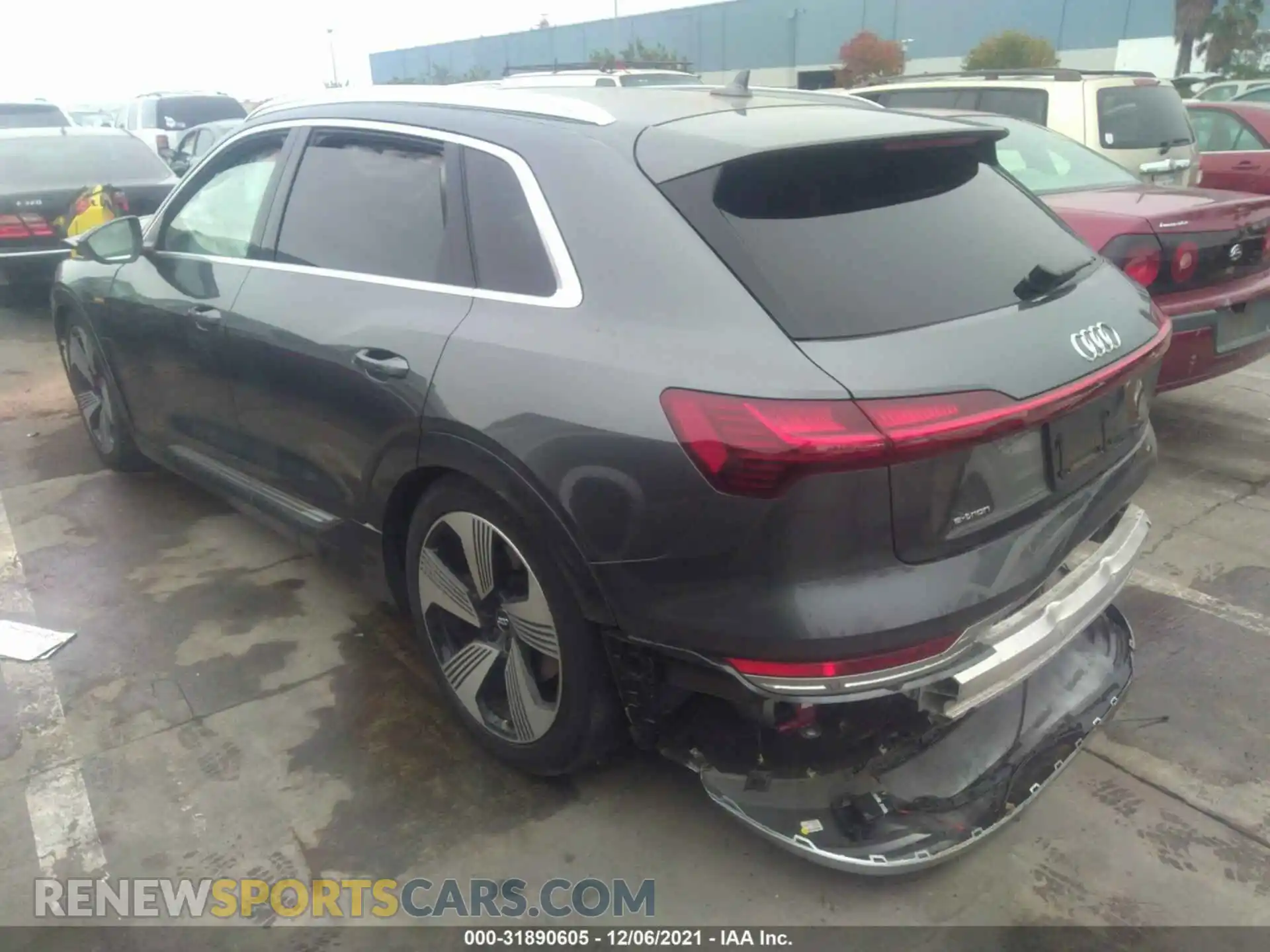 3 Photograph of a damaged car WA1VAAGE6KB006929 AUDI E-TRON 2019