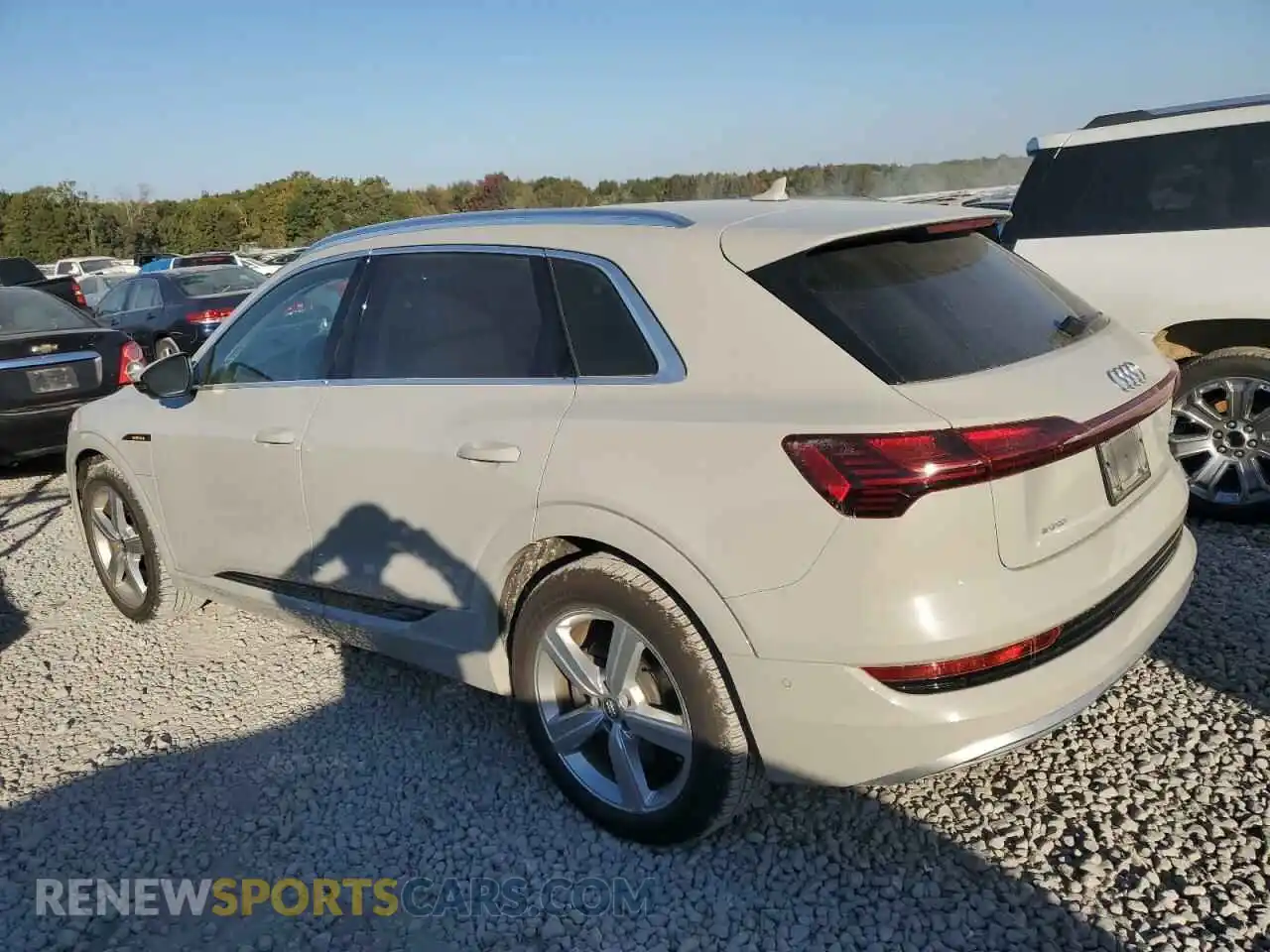 2 Photograph of a damaged car WA1VAAGE6KB009040 AUDI E-TRON 2019