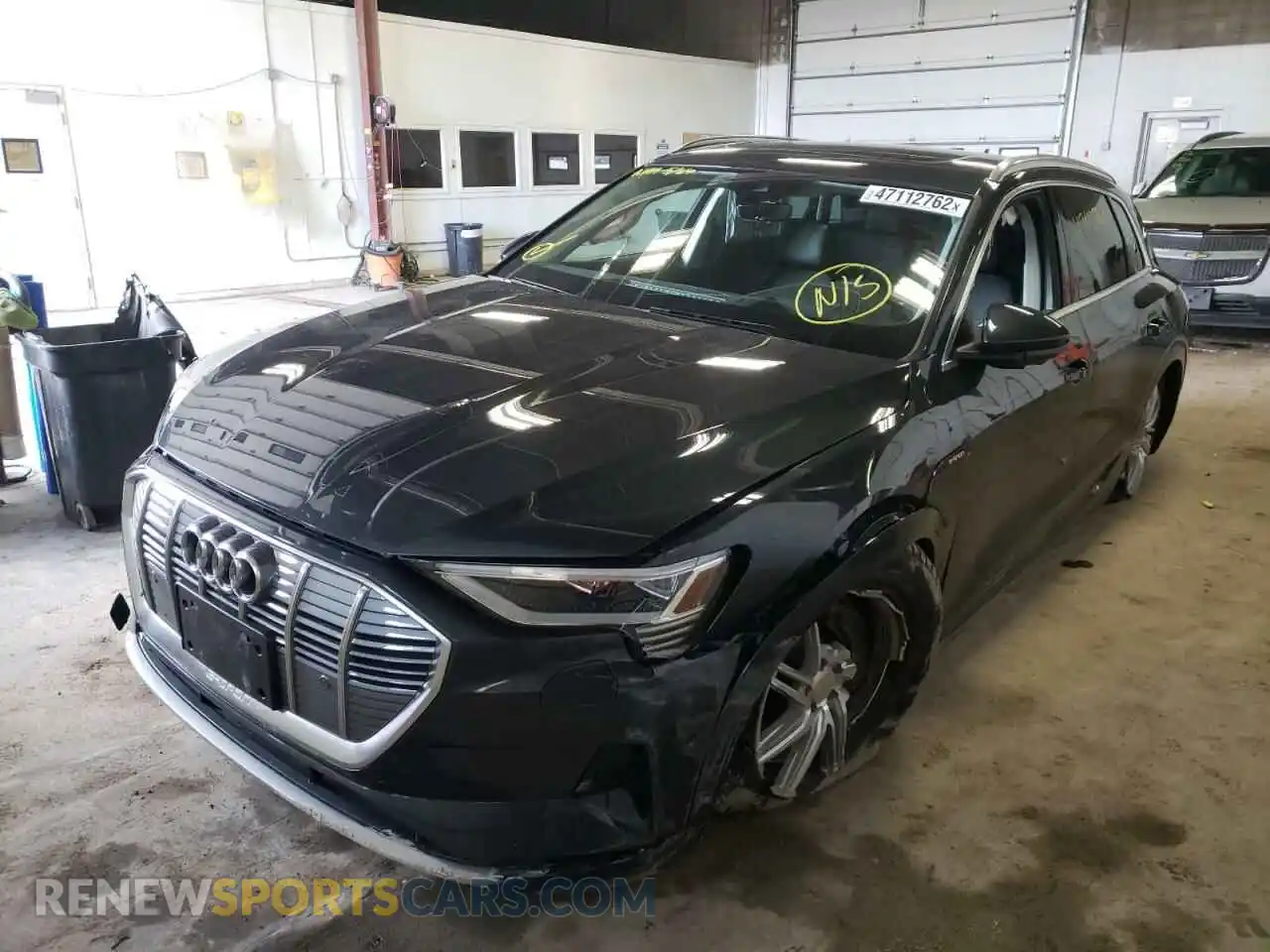 2 Photograph of a damaged car WA1VAAGE6KB012410 AUDI E-TRON 2019
