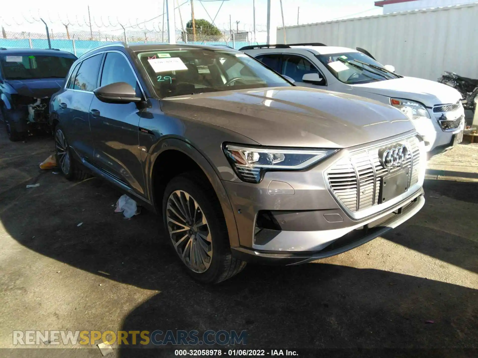 1 Photograph of a damaged car WA1VAAGE6KB024945 AUDI E-TRON 2019