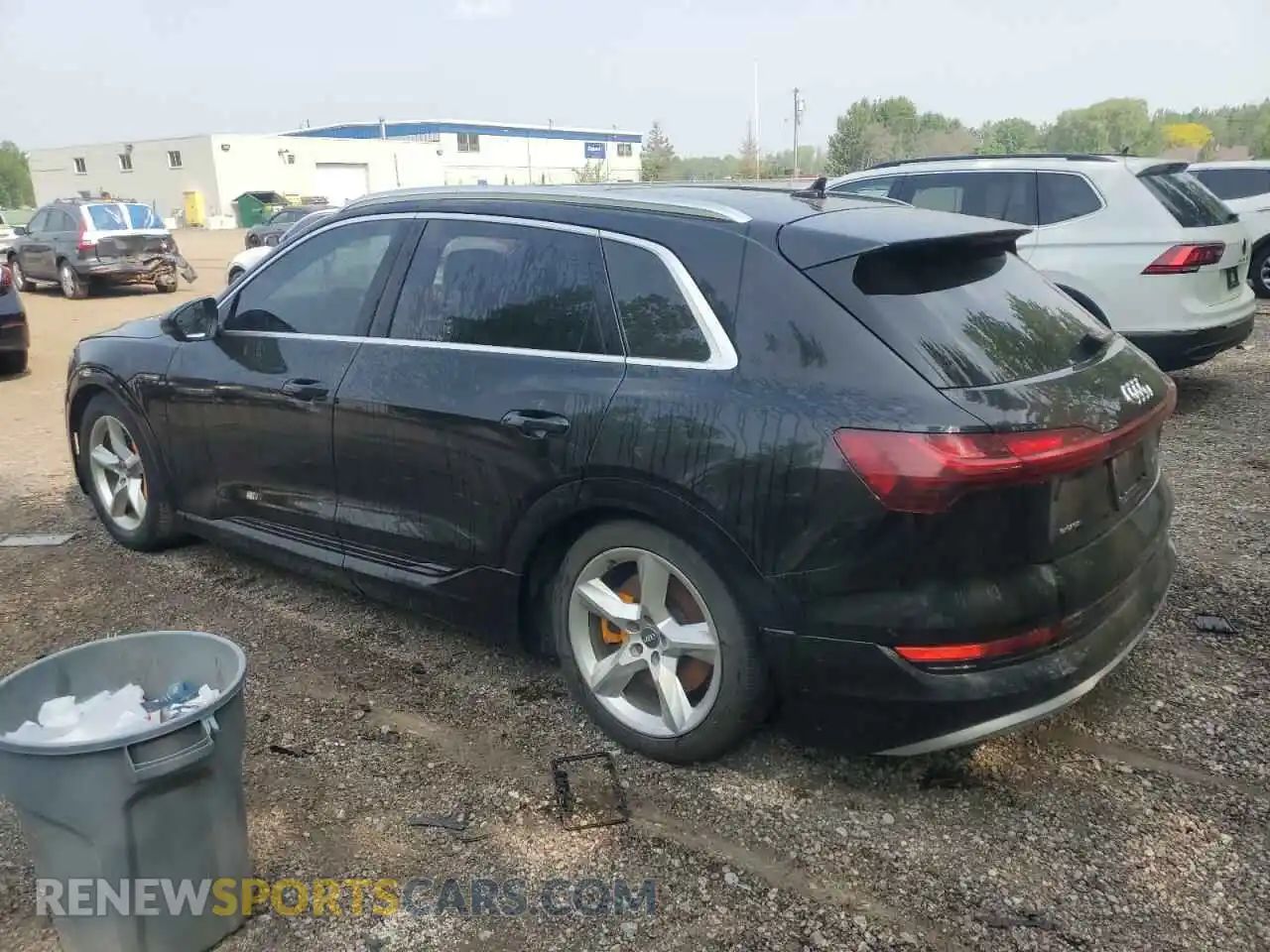 2 Photograph of a damaged car WA1VAAGE8KB008858 AUDI E-TRON 2019