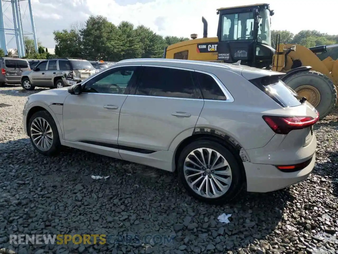 2 Photograph of a damaged car WA1VAAGE8KB015048 AUDI E-TRON 2019