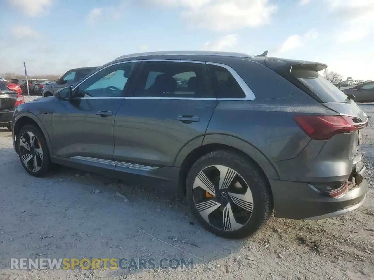 2 Photograph of a damaged car WA1VAAGE9KB005905 AUDI E-TRON 2019