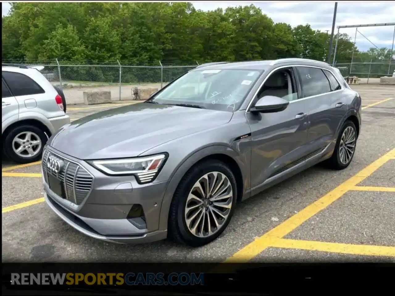 2 Photograph of a damaged car WA1VABGE0KB011XXX AUDI E-TRON 2019