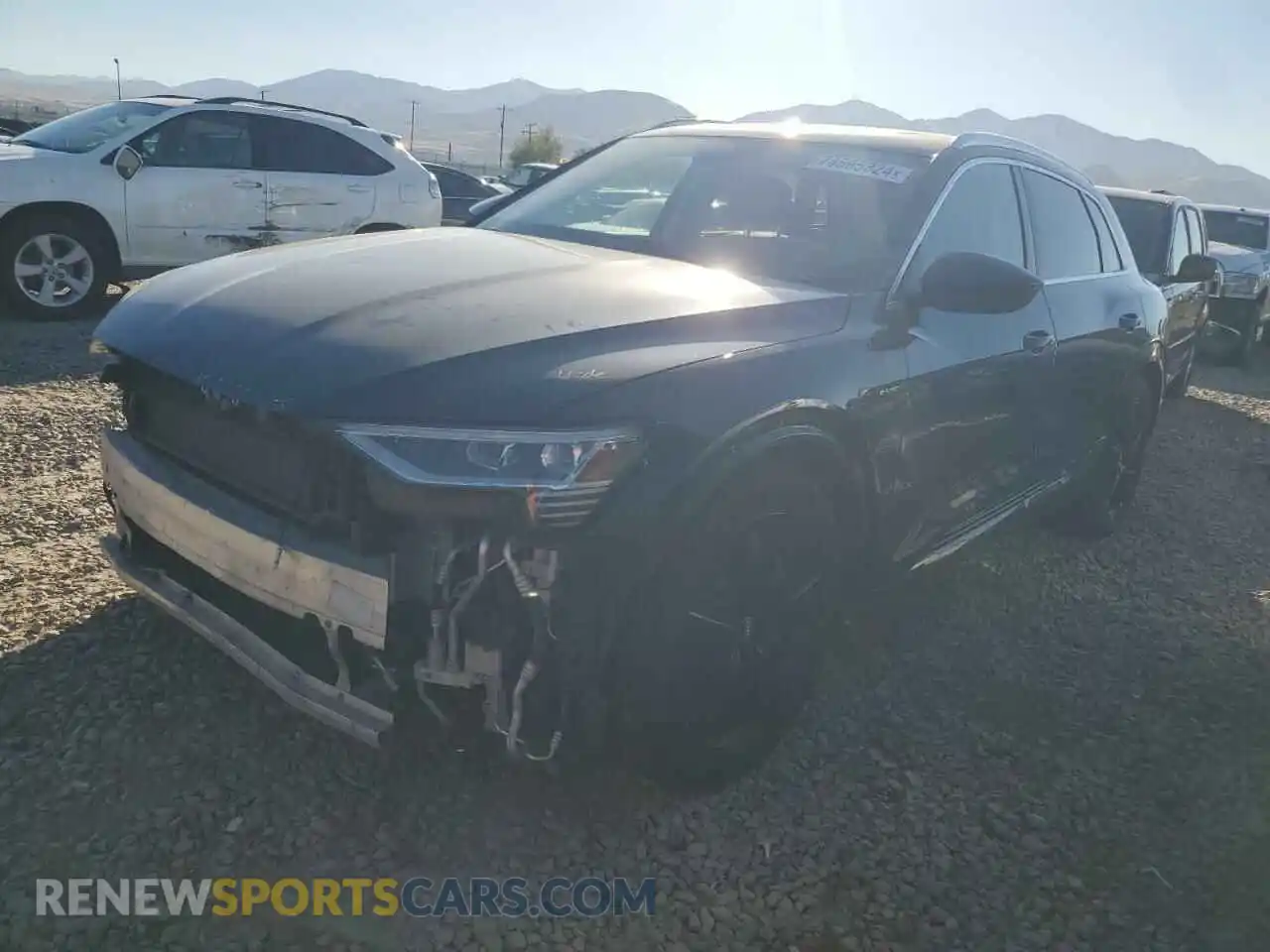 1 Photograph of a damaged car WA1VABGE3KB017294 AUDI E-TRON 2019