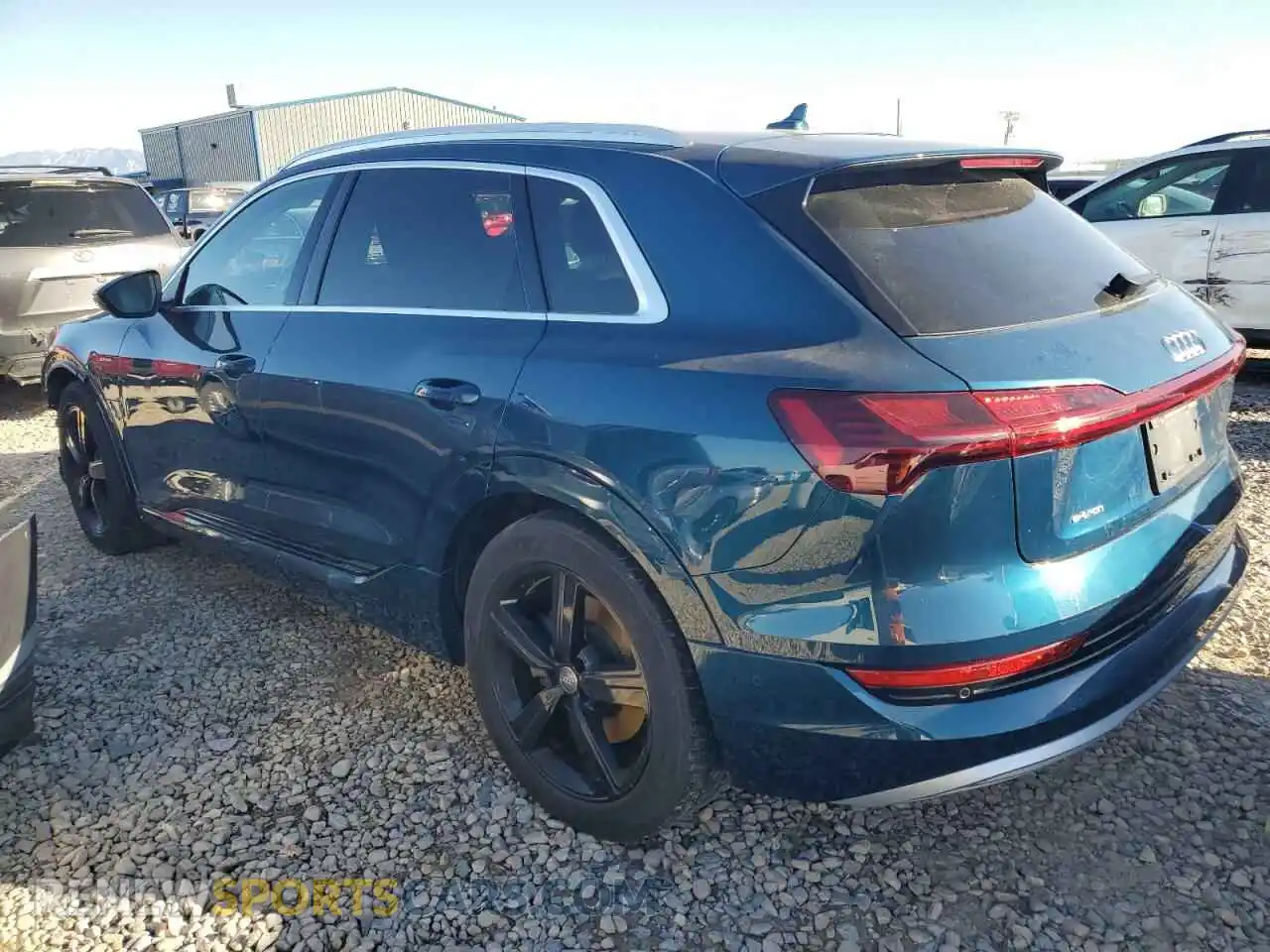 2 Photograph of a damaged car WA1VABGE3KB017294 AUDI E-TRON 2019
